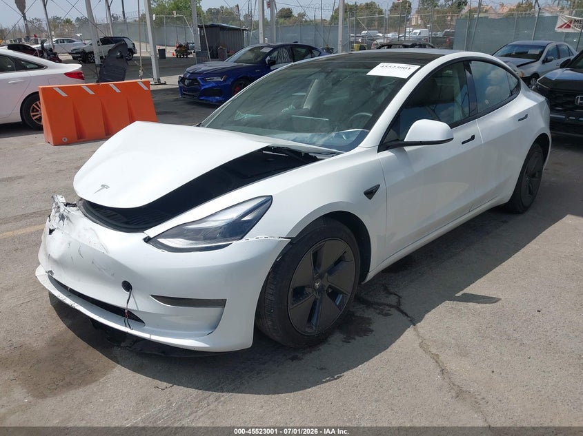 2023 TESLA MODEL 3 auction photo 2