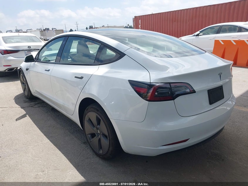 2023 TESLA MODEL 3 auction photo 3