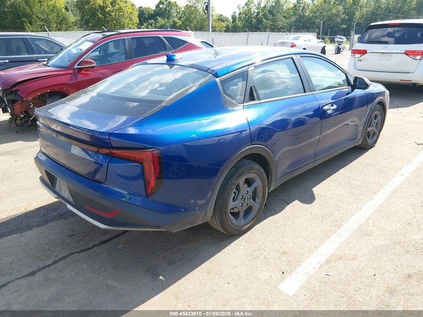 Vin: 3kpft4dexse010981, lot: 46021226, kia k4 lxs 20254