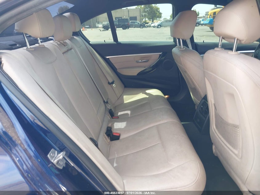 2017 BMW 3ER SEDAN 2.0L I-4 DI, DOHC, VVT, TURBO, 248HP