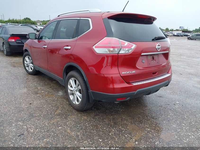 2016 NISSAN ROGUE auction photo 3