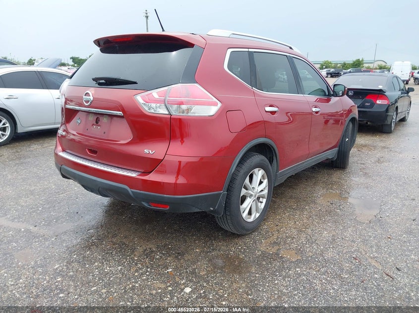 2016 NISSAN ROGUE auction photo 4