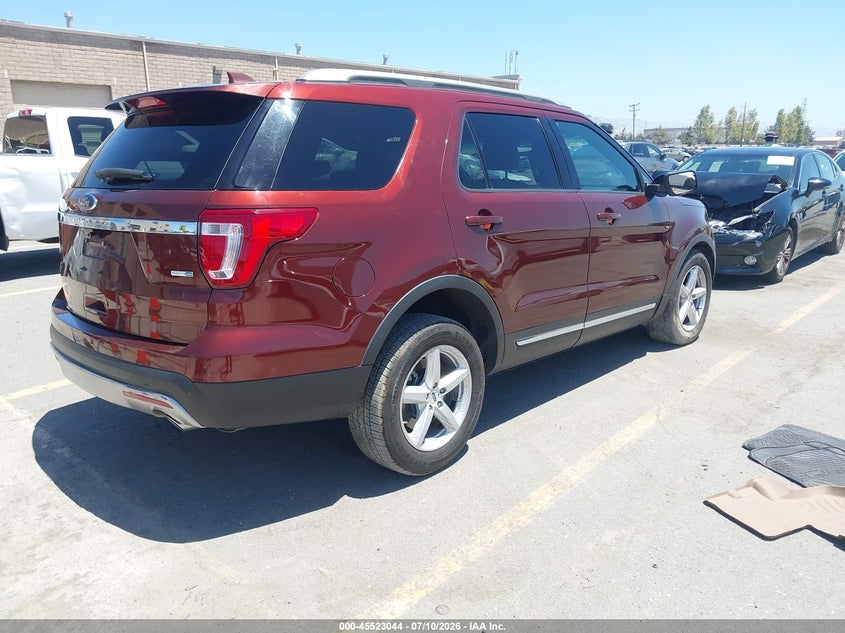 Vin: 1fm5k8dh3ggd03611, lot: 46021260, ford explorer xlt 20164