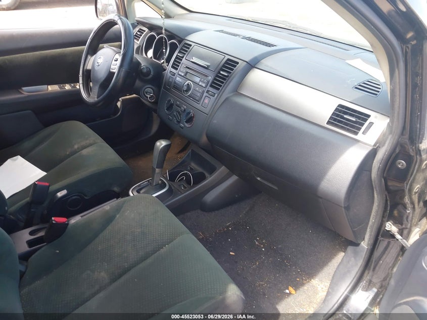 2012 NISSAN VERSA HATCHBACK 1.8L I-4 DOHC, VVT, 122HP