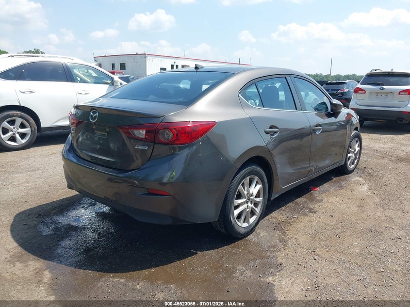 Vin: jm1bm1v75e1115655, lot: 46021271, mazda mazda3 i touring 20144