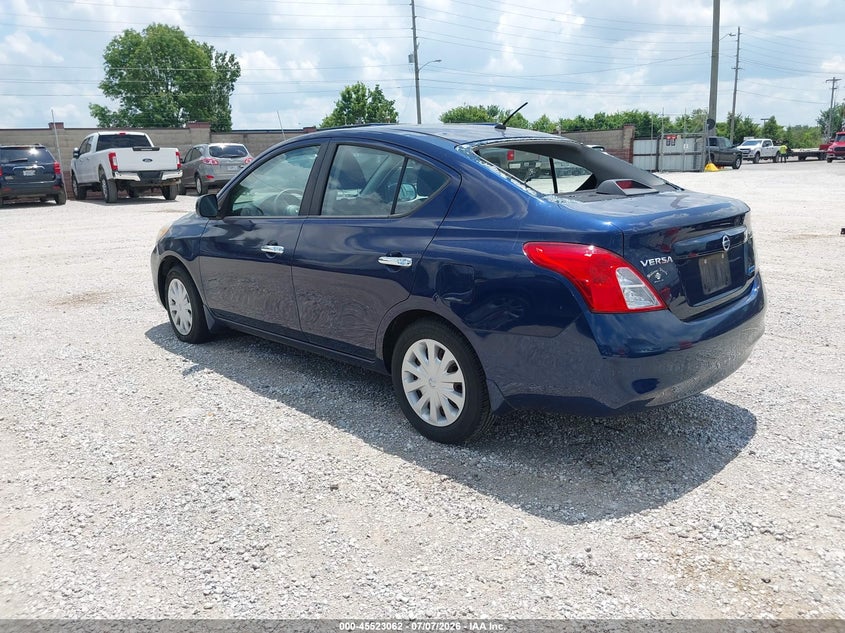 2012 NISSAN VERSA auction photo 3