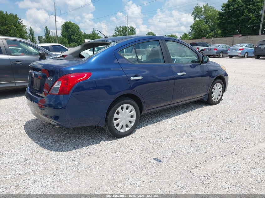 2012 NISSAN VERSA auction photo 4