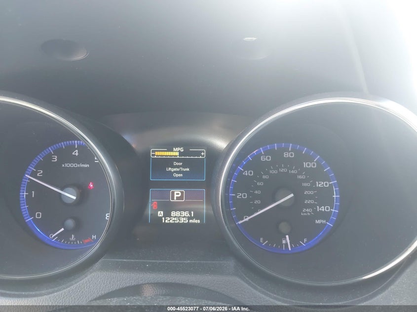 2015 SUBARU OUTBACK 2.5I PREMIUM — Photo 7
