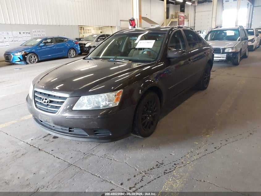 2009 Hyundai Sonata, Удар ззаду, IAAI, VIN 5NPET46C59H448658 — фото 2