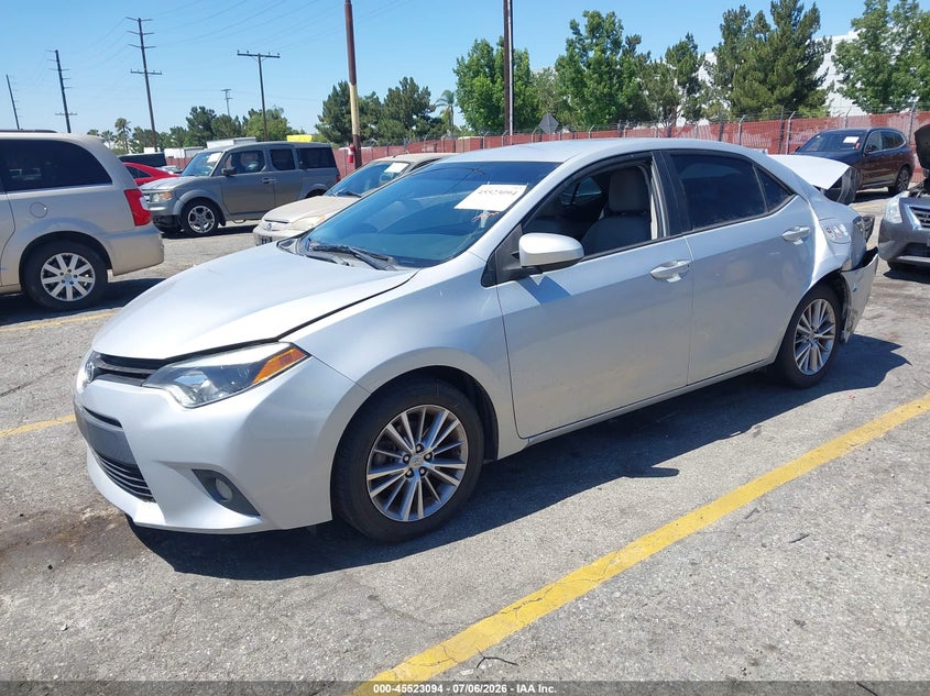 2014 Toyota Corolla Le Plus 5YFBURHE8EP155491 photo 1