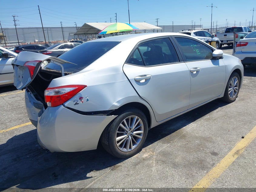 2014 TOYOTA COROLLA auction photo 4
