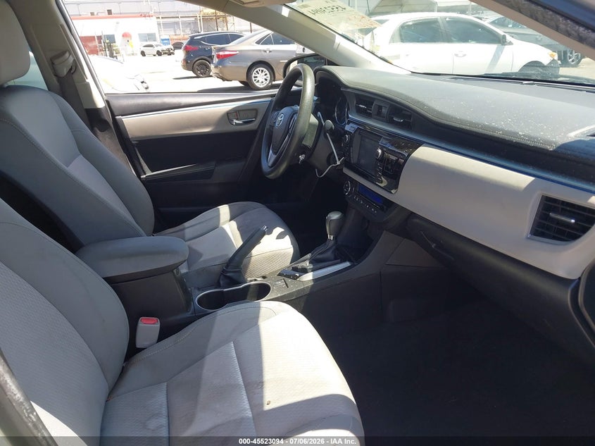2014 TOYOTA COROLLA auction photo 5