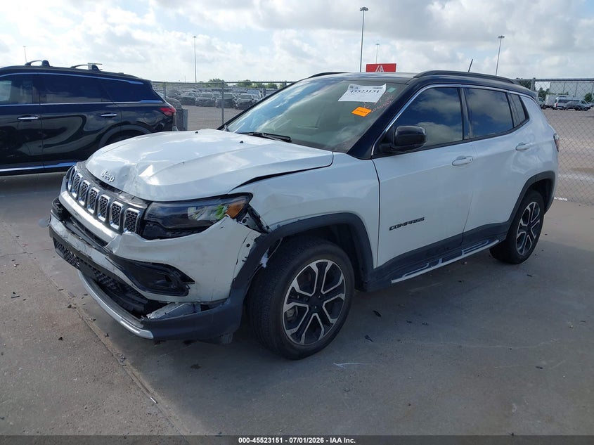 Vin: 3c4njdcn3rt590891, lot: 46021366, jeep compass limited 4x4 20242