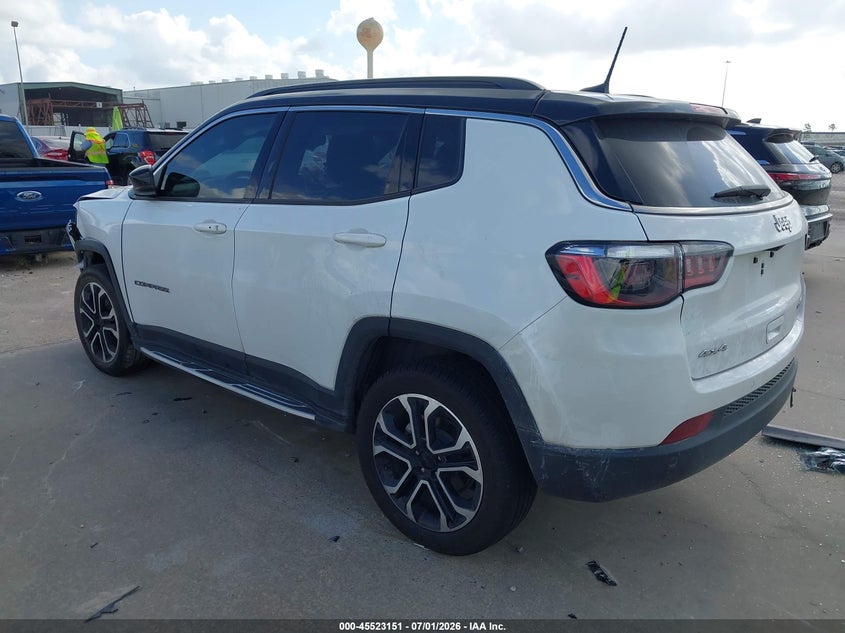 Vin: 3c4njdcn3rt590891, lot: 46021366, jeep compass limited 4x4 20243