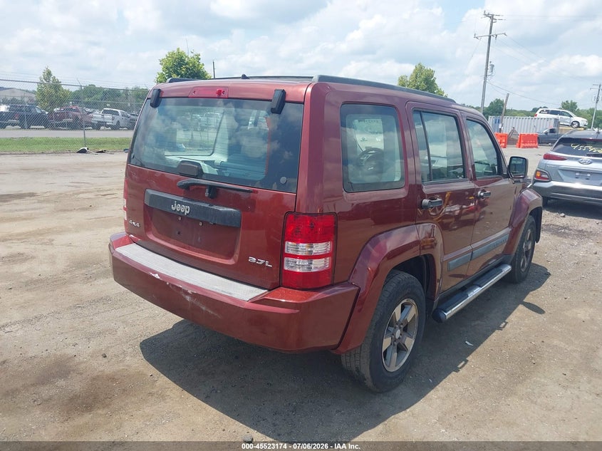 2008 JEEP LIBERTY auction photo 4