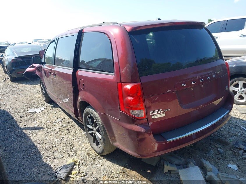 Vin: 2c4rdgeg6jr345907, lot: 46021413, dodge grand caravan gt 20183
