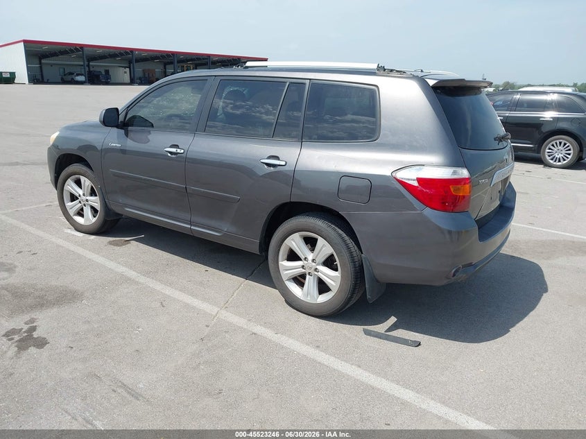 2009 TOYOTA HIGHLANDER auction photo 3