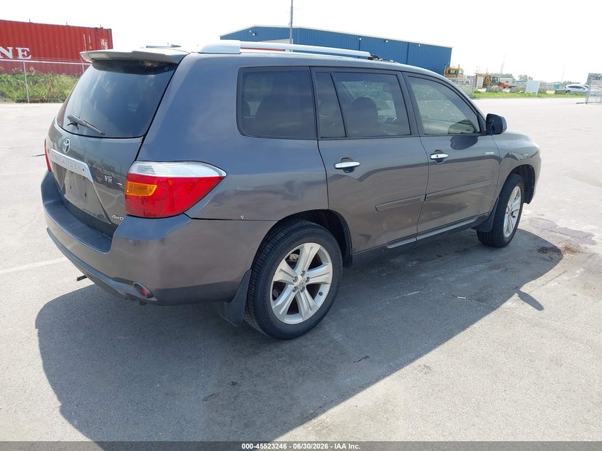 2009 TOYOTA HIGHLANDER auction photo 4