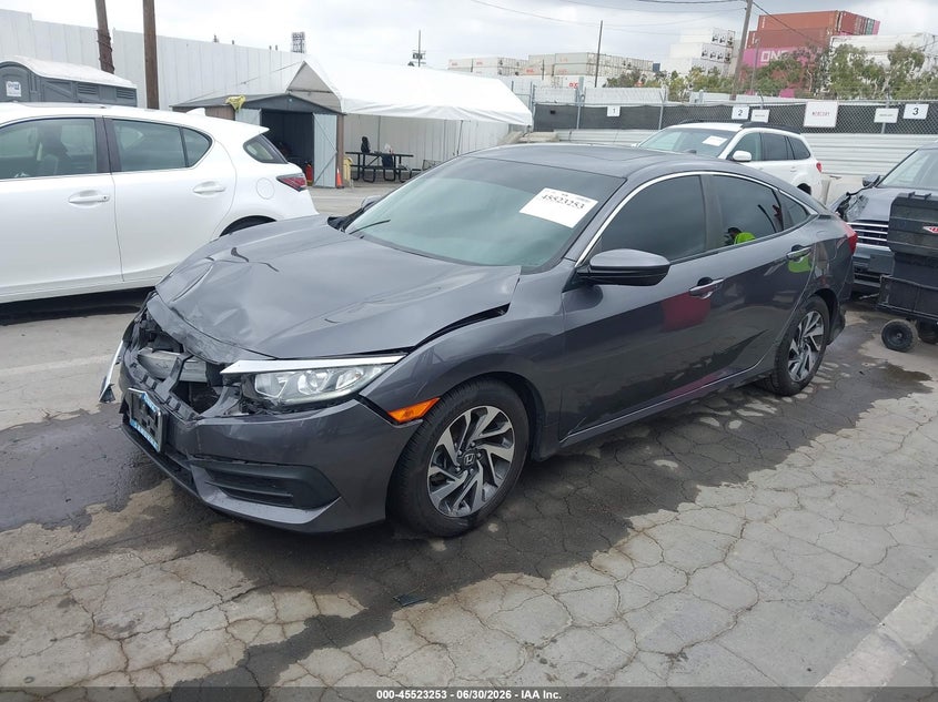 2017 Honda Civic, Front End, IAAI, VIN 2HGFC2F70HH558828 — photo 2