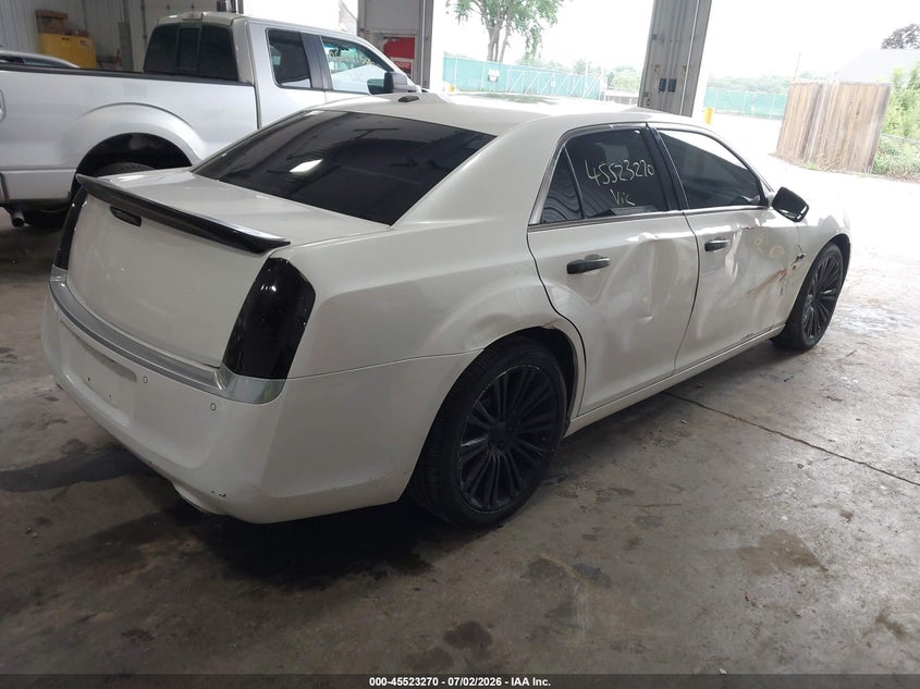 Vin: 2c3ccapt8ch289501, lot: 46021486, chrysler 300c luxury series 20124