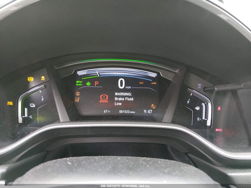 2020 HONDA CR-V HYBRID auction photo 7