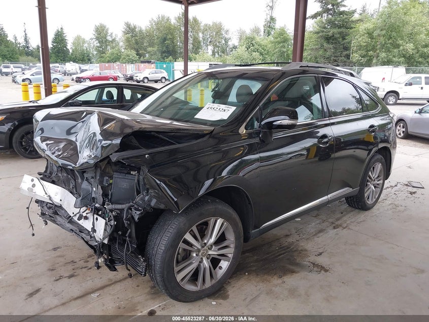2015 LEXUS RX 350 auction photo 2