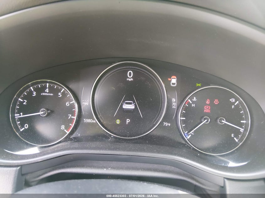 2025 Mazda Cx-30 2.5 S Select Sport VIN: 3MVDMBBM0SM843633 Lot: 45523303