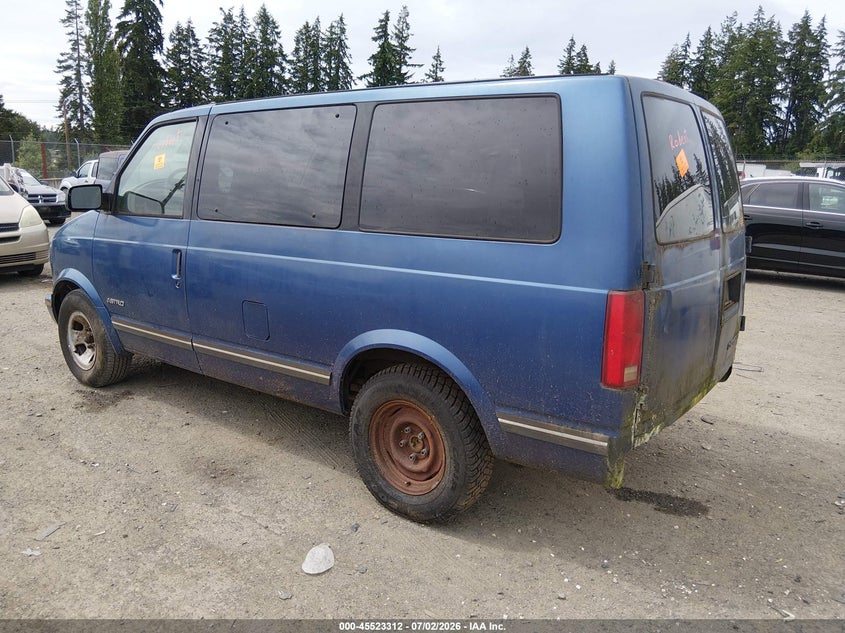 1997 CHEVROLET ASTRO PASSENGER auction photo 3