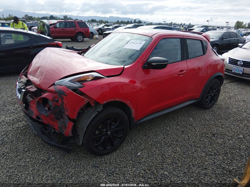 Vin: jn8af5mv4gt658293, lot: 46021536, nissan juke sl 20162