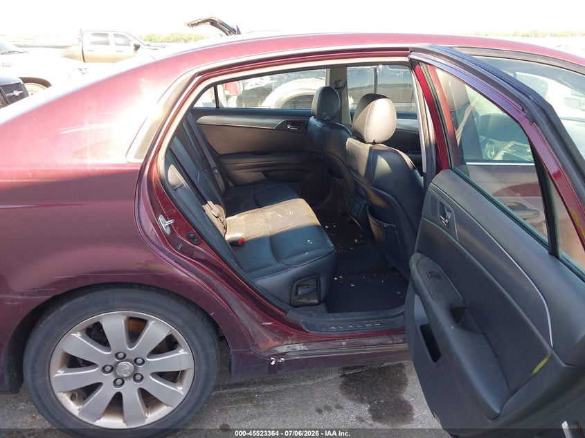 2008 TOYOTA AVALON auction photo 8
