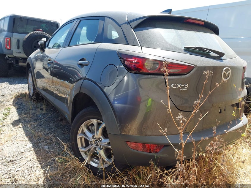 Vin: jm1dkfb79m1505124, lot: 46021671, mazda cx-3 sport 20213