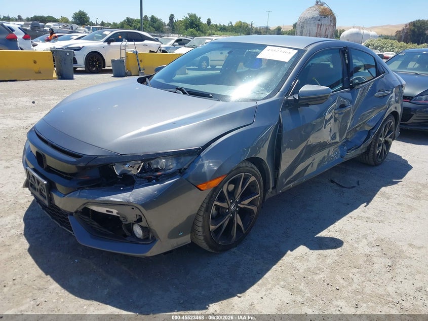 2018 HONDA CIVIC auction photo 2