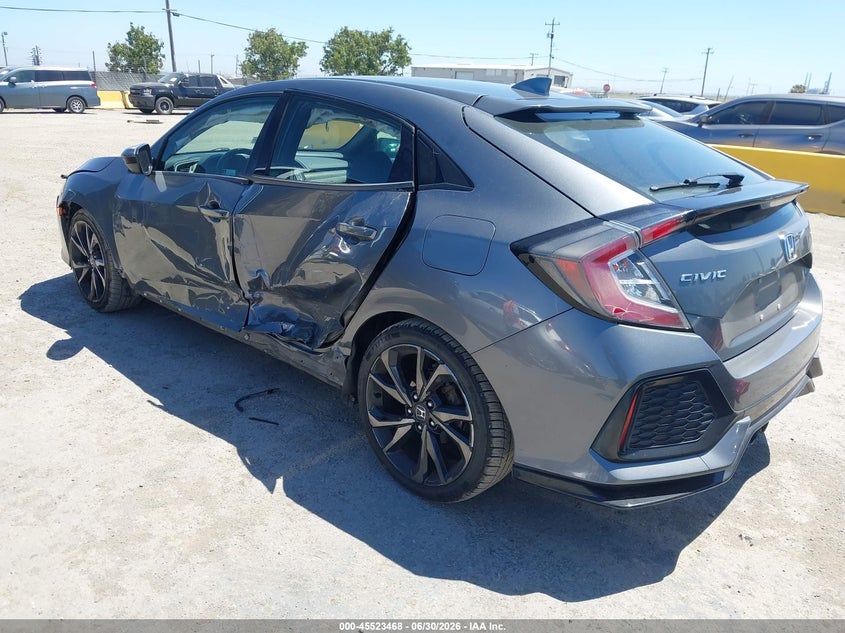 2018 HONDA CIVIC auction photo 3