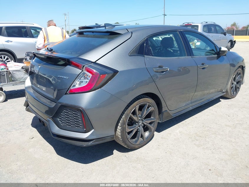 2018 HONDA CIVIC auction photo 4