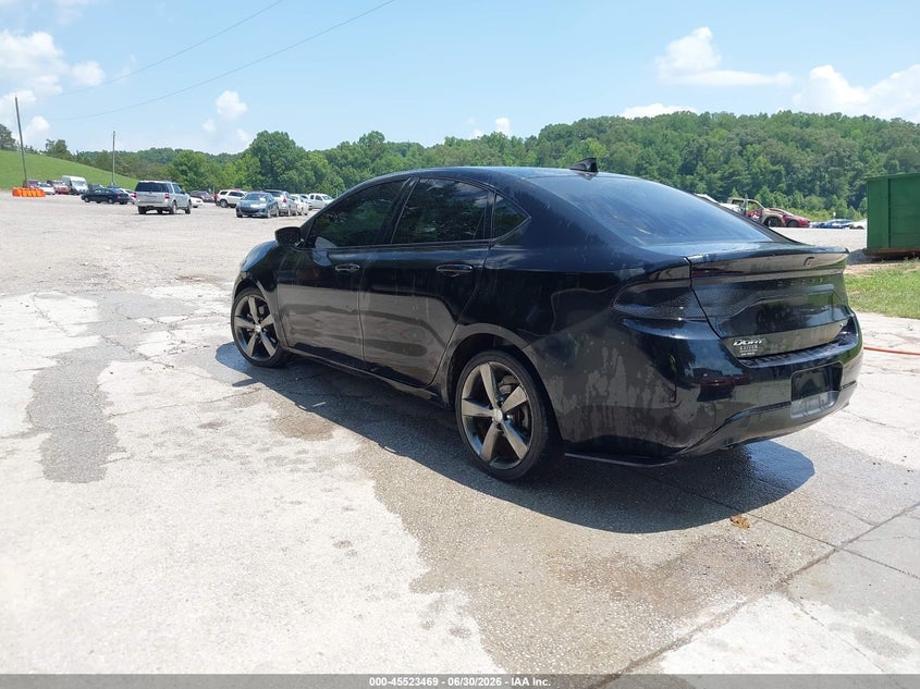2015 Dodge Dart Gt VIN: 1C3CDFEB1FD345199 Lot: 45523469