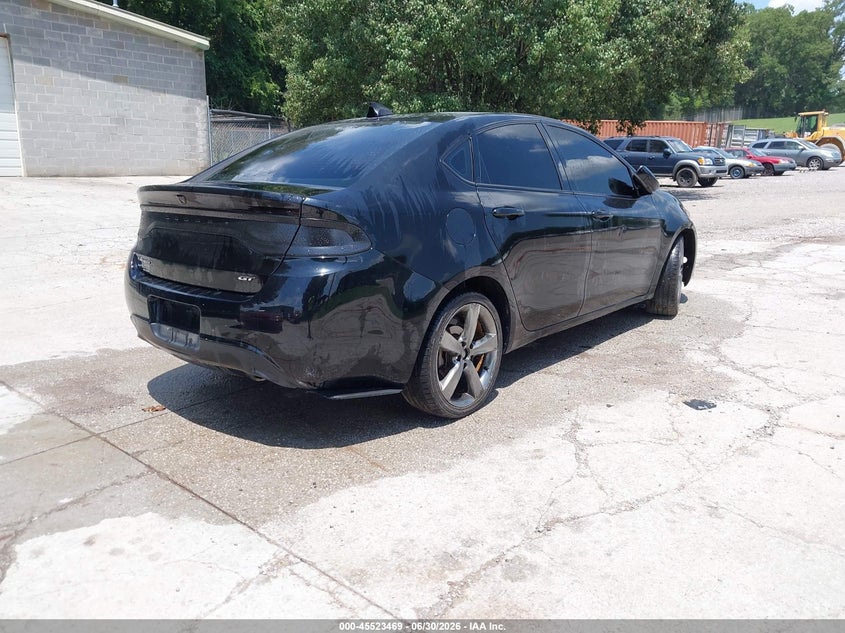 2015 Dodge Dart Gt VIN: 1C3CDFEB1FD345199 Lot: 45523469