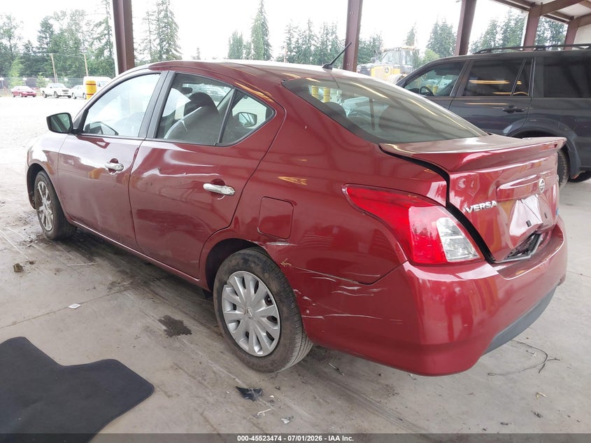 2016 NISSAN VERSA auction photo 3