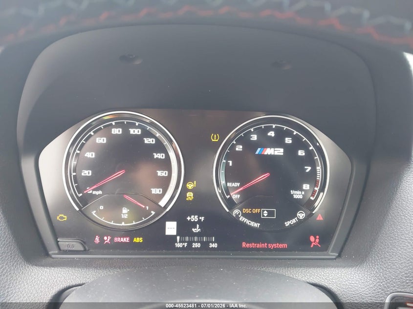 2020 BMW M2 Competition VIN: WBS2U7C07L7E75170 Lot: 45523481