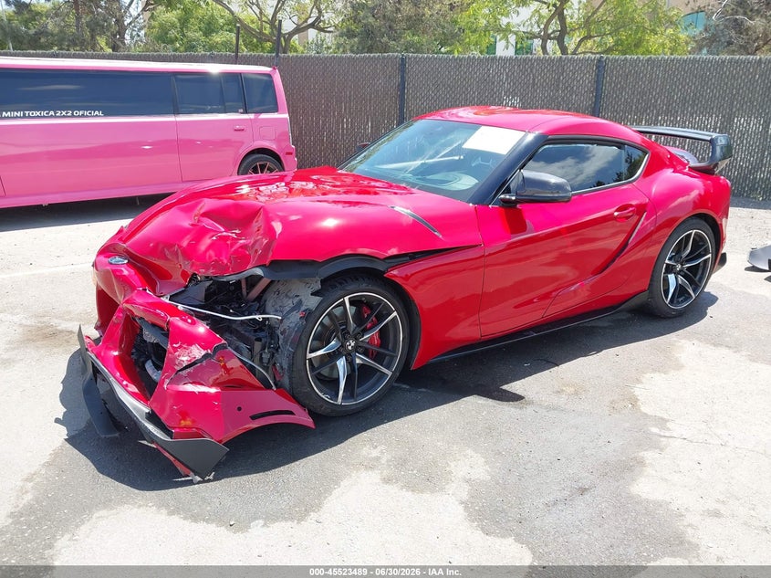 Vin: wz1db0c08mw044520, lot: 46021705, toyota gr supra 3.0 premium 20212