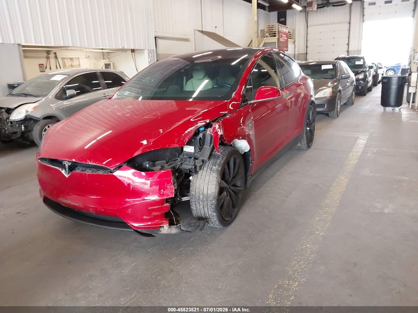 2016 TESLA MODEL X auction photo 2