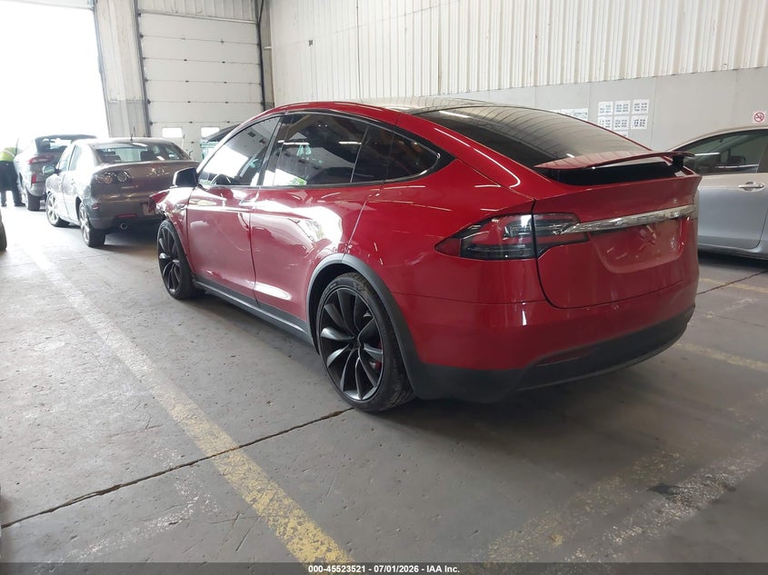 2016 TESLA MODEL X auction photo 3