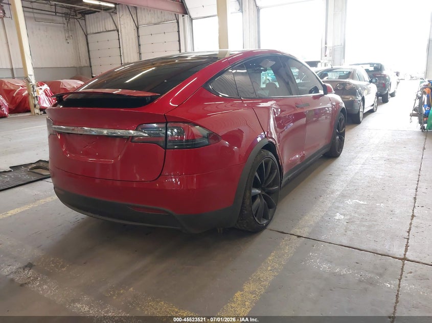 2016 TESLA MODEL X auction photo 4