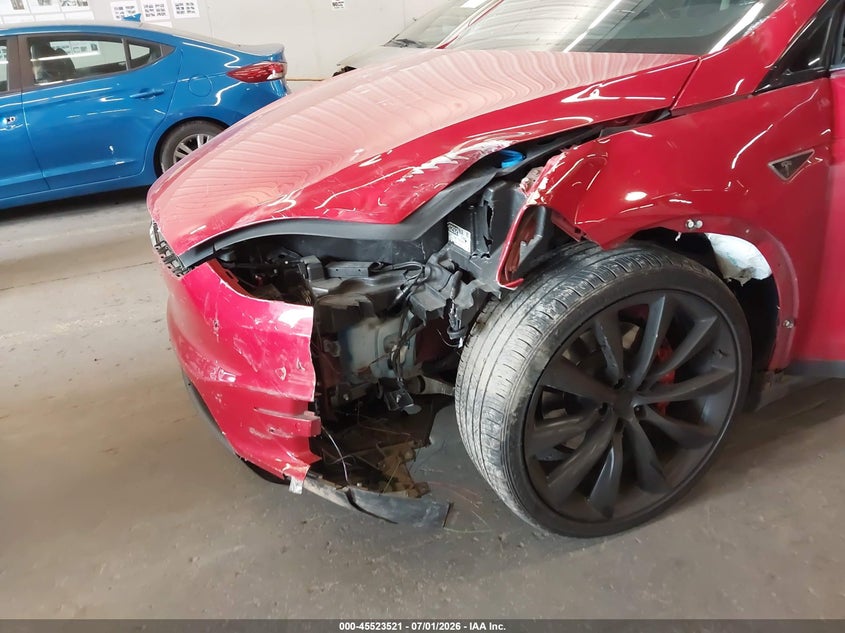 2016 TESLA MODEL X auction photo 6
