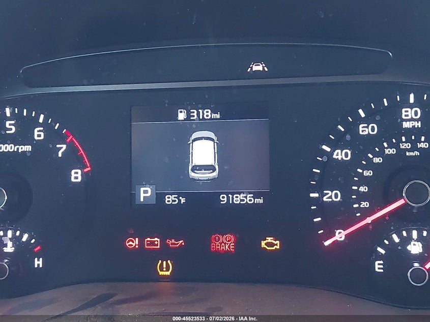 KIA SOUL 2020 VIN KNDJ63AU2L7078667