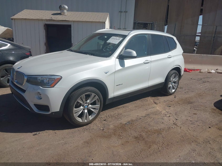 Vin: 5uxwx9c57f0d51273, lot: 46021826, bmw x3 xdrive28i 20152