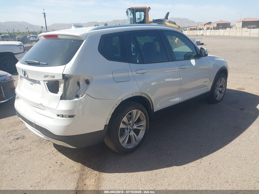 Vin: 5uxwx9c57f0d51273, lot: 46021826, bmw x3 xdrive28i 20154