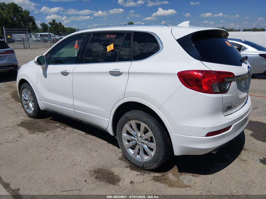 Vin: lrbfx2saxjd009806, lot: 46021837, buick envision essence 20183