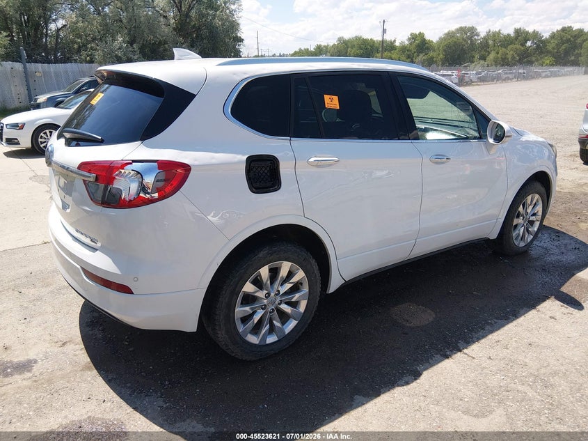 Vin: lrbfx2saxjd009806, lot: 46021837, buick envision essence 20184