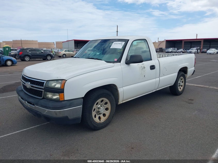 2006 Chevrolet Silverado 1500 Work Truck VIN: 1GCEC14Z06E195699 Lot: 45523646