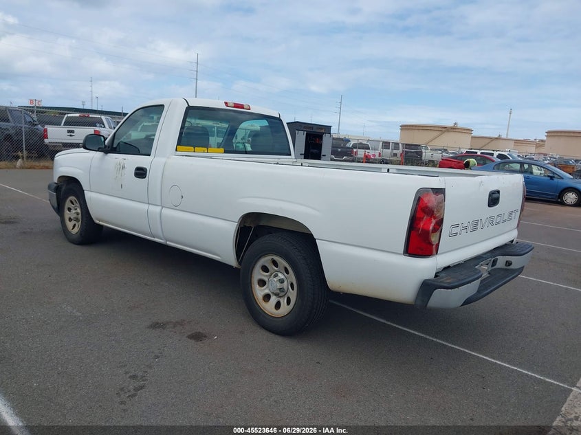 2006 Chevrolet Silverado 1500 Work Truck VIN: 1GCEC14Z06E195699 Lot: 45523646